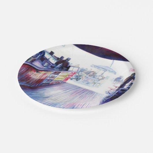 Ruby's, Coney Island, New York Papieren Bordje (Gekanteld)