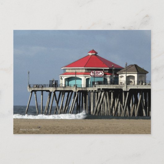 Ruby's Diner - Huntington Beach Pier Briefkaart (Voorkant)