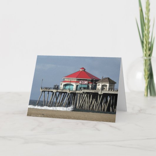 Ruby's Diner - Huntington Beach Pier Kaart (Voorkant)