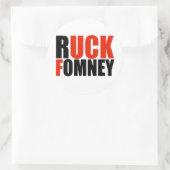 RUCK FOMNEY- RONDE STICKER (Tas)