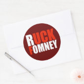 RUCK FOMNEY wit Ronde Sticker (Envelop)