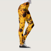 Rudbeckia Fulgida/Oranje Coneflower Leggings (Rechts)