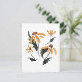 Rudbeckia Hirta Black-Eyed Susan Aesthetische bloe (Staand voorkant)