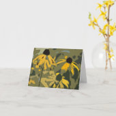 Rudbeckias Blank Kaart (Gele Bloem)