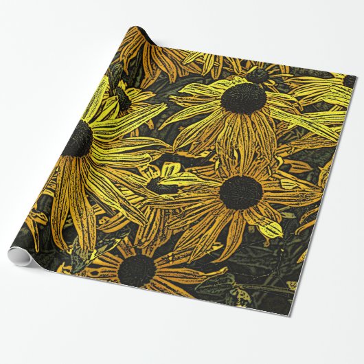 RUDBECKIAS CADEAUPAPIER (Uitgerold)
