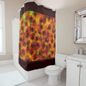 Rudbeckias Galore rideau de douche (En situation)