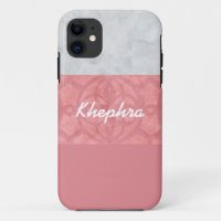 Ruddy Pink Batik Grey Waterverf Naam