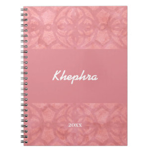 Ruddy Pink Batik Nom et Carnet de l'année