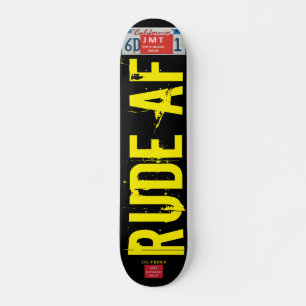 RUDE AF SKATEBOARDS / JMT NEDERLAND