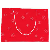 Rude Alf de Rode Nosed Elf grappige kerst Groot Cadeauzakje (Achterkant)