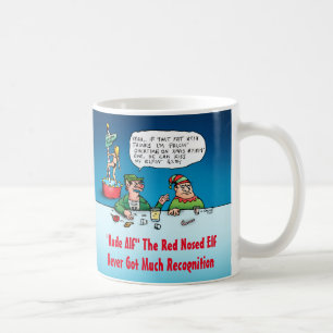 Rude ALF Funny Elf Xmas Mok