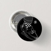 Rude Boy Ronde Button 3,2 Cm (Voorkant /achterkant)