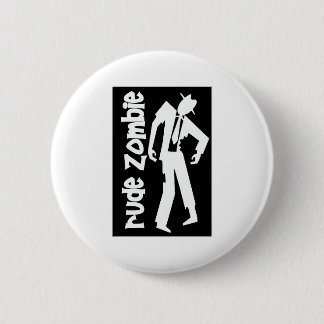 Rude Boy Zombie Ronde Button 5,7 Cm