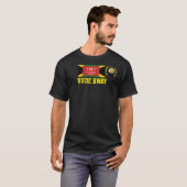 RUDE BWAY JAMAÏCAN Basic Dark T-Shirt (Devant entier)
