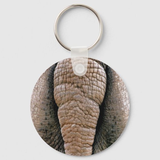 Rude Funny Rhino - Aangepast Sleutelhanger (Voorkant)