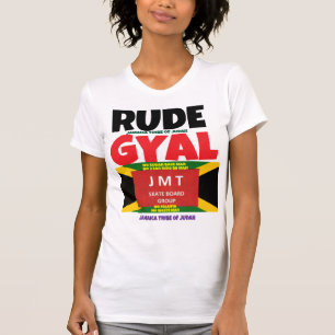 RUDE GYAL. T-shirt Slim Fit pour femme BELLA+CANVA