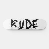RUDE SKATEBOARD (Horizontaal)