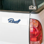 Rudi Nom bleu Aufkleber Sticker Autoaufkleber (Sur camion)