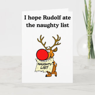 Rudolf at de stoute lijst opat kaart