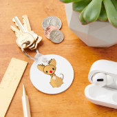Rudolf Chihuahua Sleutelhanger