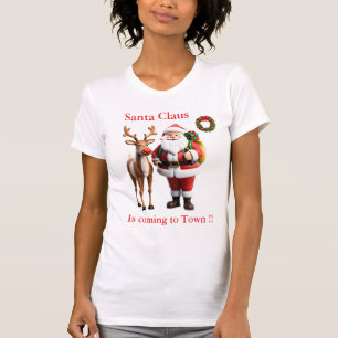 Rudolf de rendier met de rode neus t-shirt