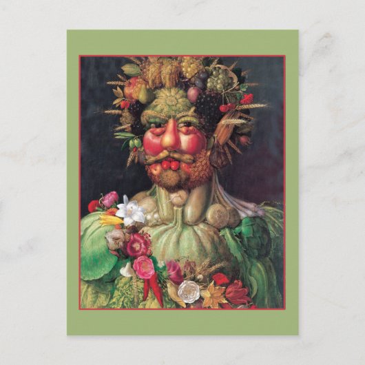 Rudolf II van Giuseppe Arcimboldo Briefkaart (Voorkant)