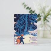 Rudolf Koivu "Broeder en zuster" Briefkaart (Staand voorkant)