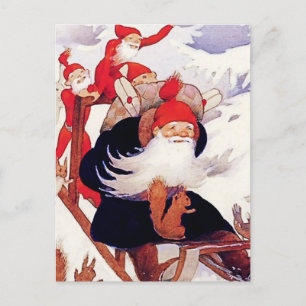 Rudolf Koivu “Elfen slee-rit” Briefkaart