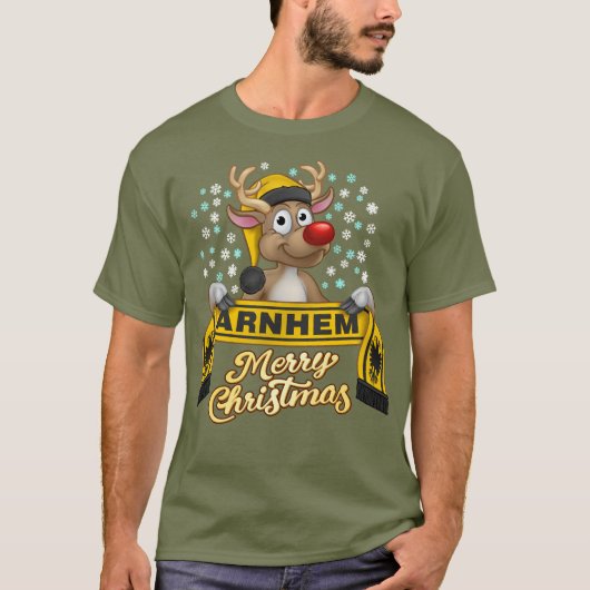 Rudolf met FanSjaal Arnhem T-shirt (Voorkant)