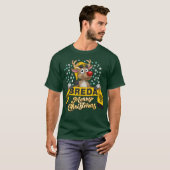Rudolf met FanSjaal Breda T-shirt (Voorkant volledig)