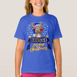 Rudolf met FanSjaal Brugge T-shirt