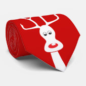 RUDOLF STROPDAS WHITE + RED (Opgerold)