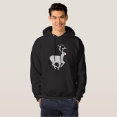 Rudolf the Red Nosed Reindeer Hoodie (Voorkant volledig)