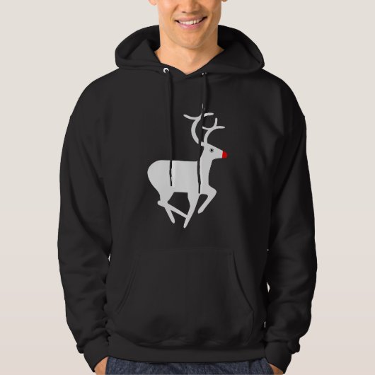 Rudolf the Red Nosed Reindeer Hoodie (Voorkant)