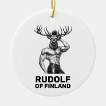 Rudolf van Finland - Gay / LGBT Kerstornament