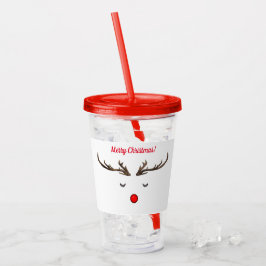 Rudolph Acrylic Tumbler Acryl Drinkbeker
