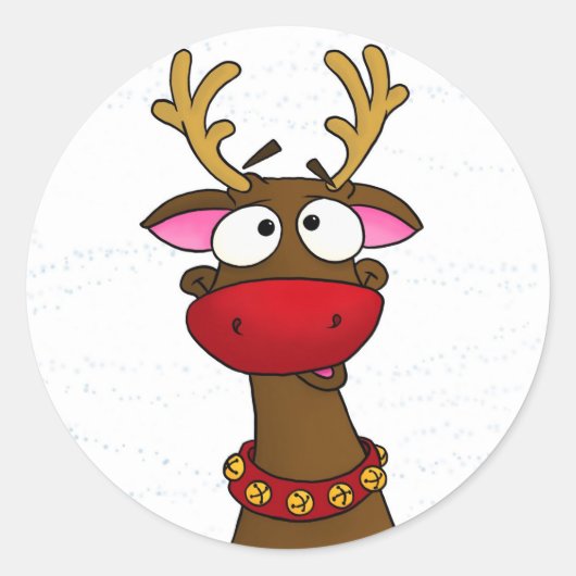 Rudolph, autocollant (Devant)