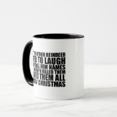 Rudolph Coffee Mok | Bah Humbug Mok (Voorkant links)