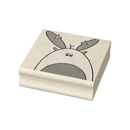 Rudolph de Rode Neus Rendier Rubber Stamp Rubberstempel (Stempel)
