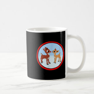 Rudolph en Clarice Kerst Kinderen Meisjes T-shirt  Koffiemok