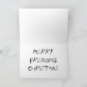 Rudolph Feestdagen Kaart (Binnen)