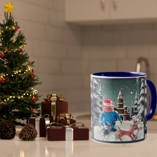 Rudolph & Friends mug