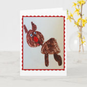 Rudolph - kaart (Gele Bloem)