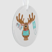 Rudolph le renne masqué du visage (devant)