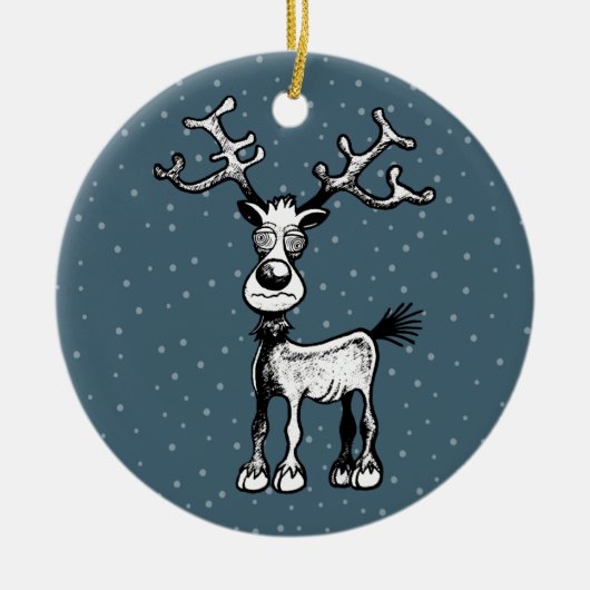 Rudolph les ornements de Noël des rennes (Devant)