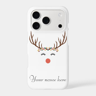 Rudolph met bloemenkroon