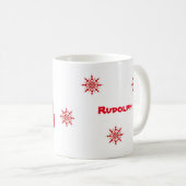 Rudolph - Mugs - Cadeaux de Noël (Devant droit)