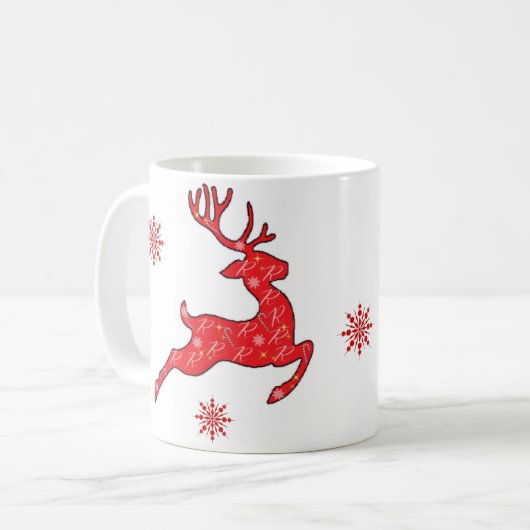 Rudolph - Mugs - Cadeaux de Noël (Devant gauche)