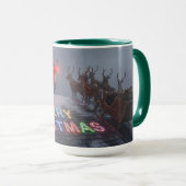 Rudolph, Not A Word Christmas Mug AI Used (Devant droit)