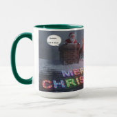 Rudolph, Not A Word Christmas Mug AI Used Mok (Links)